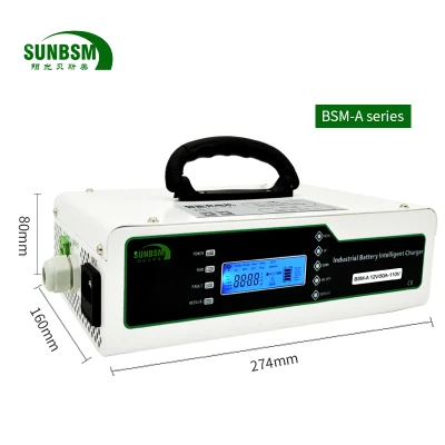 500W Portable Battery For Golf Car automatic 12v 24v 48v lifepo4 hybrid Lithium lead-acid battery charger