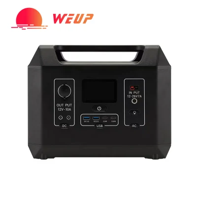 LiFePO4 Battery 1200W 1000W 1kw Porable Power Station Peak Power Fast Charger for Outdoor Camping