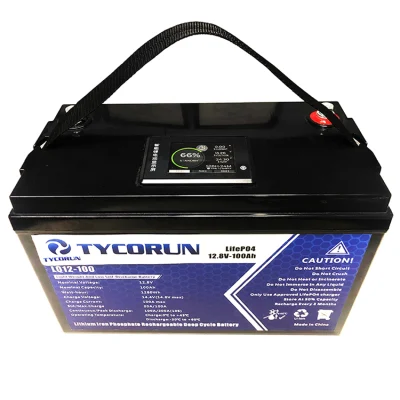 Tycorun Deep Cycle Solar Lithium Battery Pack 12V 24V 36V 20ah 36ah 50ah 100ah 120ah 150ah 200ah 300ah 400ah LiFePO4 Lithium Ion Battery for RV Golf Cart
