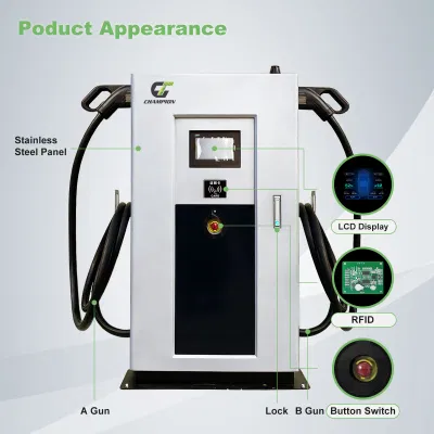 Champion Floor Mounted Commercial 30kw 40kw 60kw Fast EV Charger for Electric Car and Bus with Ocpp and CE