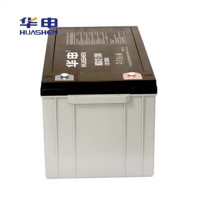 Huashen 12 Volt 24V AGM Gel Inverter Storage Deep Cycle Battery 12V 100ah 200ah 250ah Solar Battery Gel Lead Acid Batteries