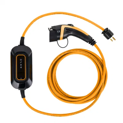 Vschnel NEMA 6-20 Level 1 EV Charger - 110V 16 AMP with 21 FT Extension Cord - Compatible with J1772 Evs