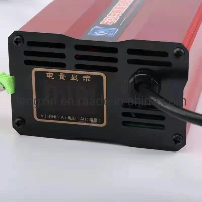1500W 24 Cells 72V 15A 18A 20A LiFePO4 Battery Charger for Electric Scooter E-Rickshaw Motorcycle Wheel Car Vehicle