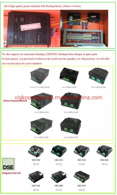 Generator Battery Trickle Charger China Smartgen Deepsea Double Voltage Automatic Float Charging 12V 24V 6A 10A CH2810 Bac06
