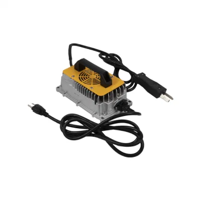  48V 13AMP Links Series Golf Cart Battery Charger Molded 3-Pin Club Car Round Connector