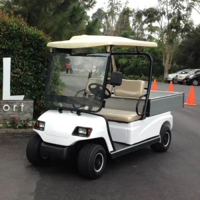 Electric Club Car Golf Cart for Sale Cheap 4 Seats Max Charger Smart Motor Cylinder Battery Controller Wheel Hydraulic Shock Kms