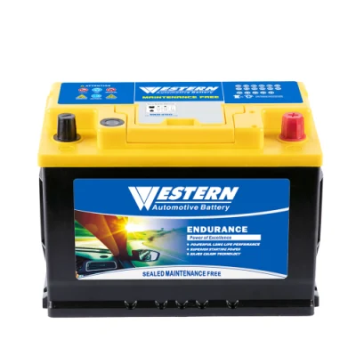 DIN75 Mf/Maintenance-Free Automotive Car Battery 12V Sealed-Lead-Acid for Automobile/Auto/Truck/Solar Power Best Wholesale Price