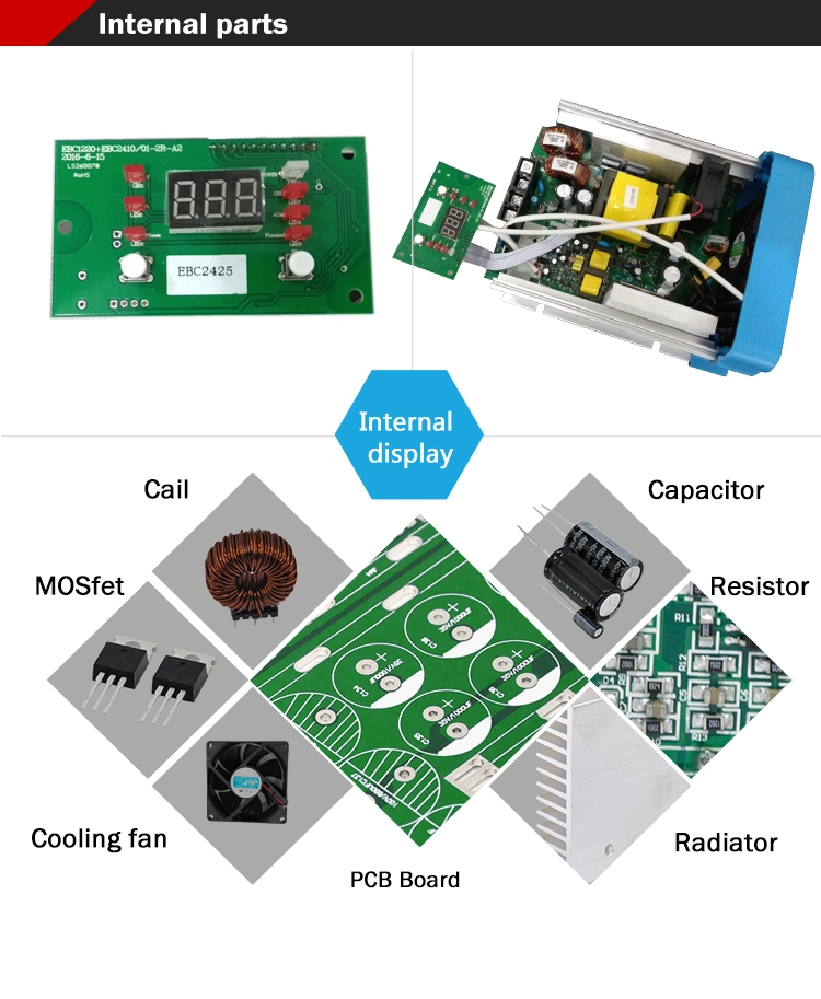 Automatic 12V/24V Car RV Battery Charger for Lithium Battery