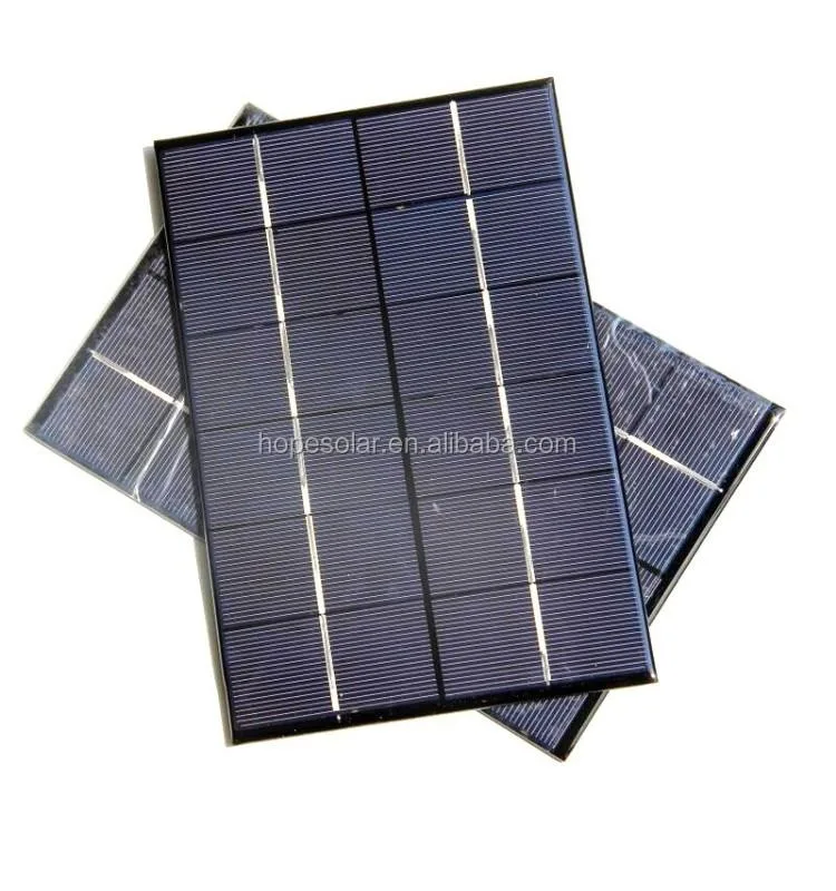 4W 6V Solar Cell Monocrystalline Solar Panel Solar Module DIY Solar Charger for 3.7V Battery Sun Power Solar Panel