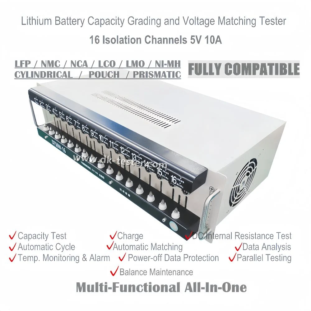 Electric Car Lithium Ion Battery Automatic Cycle Charge Discharge Testing and Balance Maintenance Equalizer