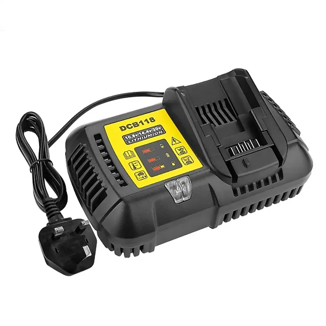 Energup Charge Li-ion14.4V 18V Lithium Battery Charger Replaceable for Makita DC18rd Power Tool Battery Charger