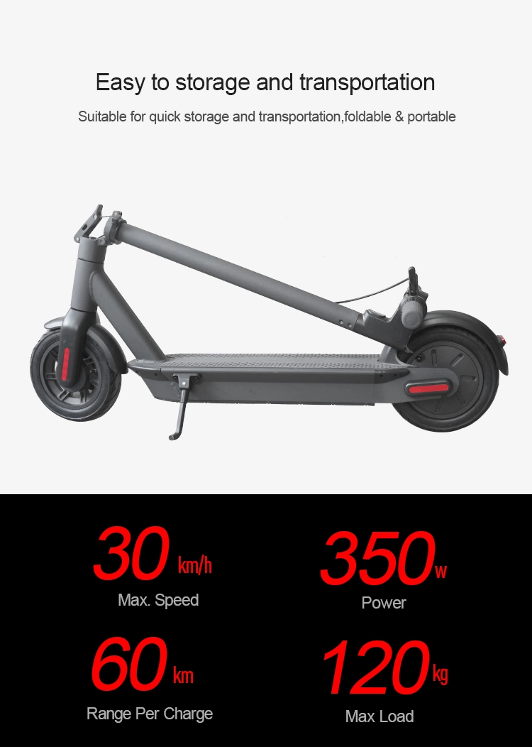 Aok 10 Inch Adult Hummer Electric Scooter with 500W 36V 15ah Lithium Battery