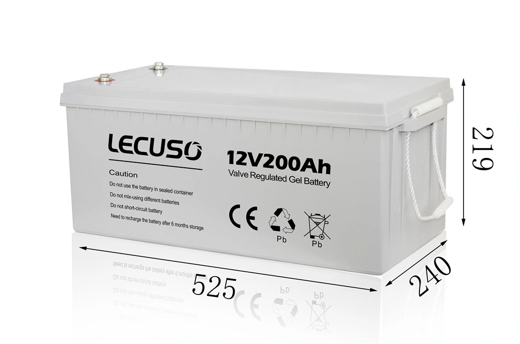 12V 24V 48V 100ah 120ah 200ah 300ah Lead Acid Storage Battery