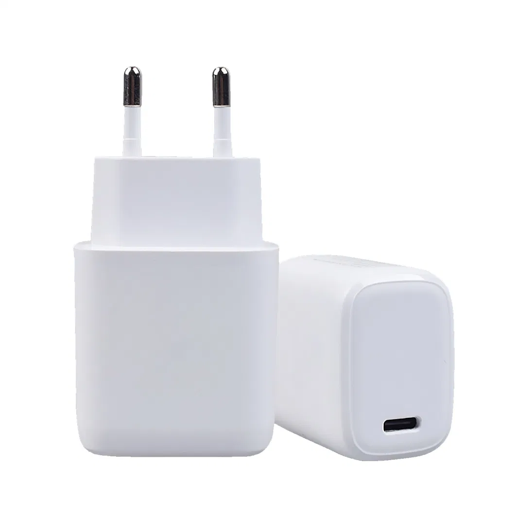 Type-C 20W Mobile Battery Charger for Samsung iPhone Fast USB-C Charger for Smartphone Cell Phone Charger Wholesale