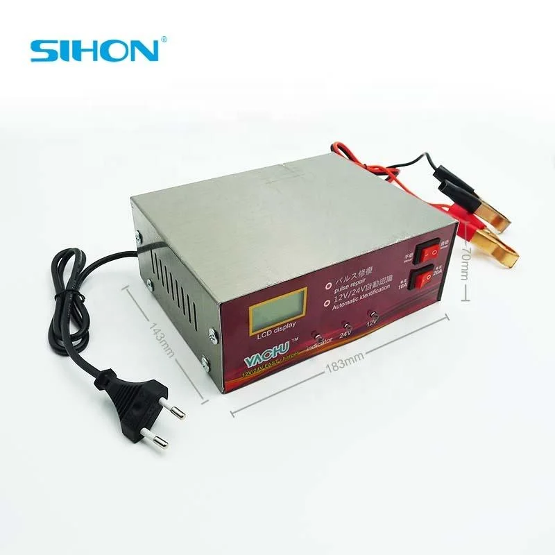 Best Auto 12V/24V Lead Acid Battery Charger for Car motorcycle