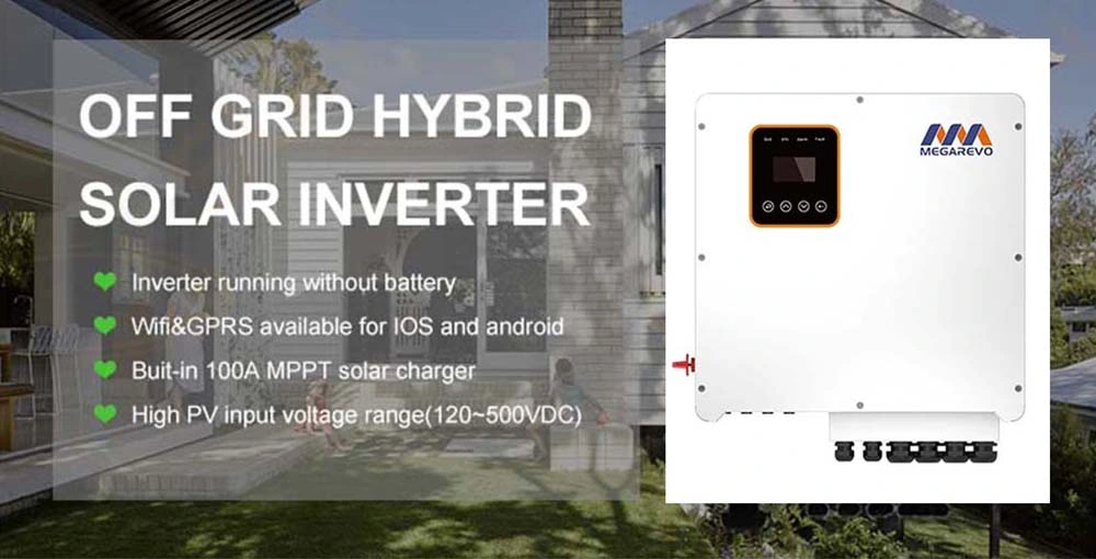 1kw Three Phase Ess Hybrid Inverter 3kw 5kw Aire Acondicionado Inverter Single-Phase Modular 220V Lithium Battery