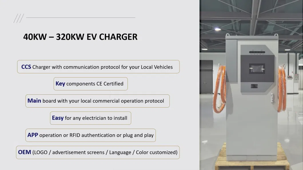 Commercial Car Battery Charger DC Fast EV Charger