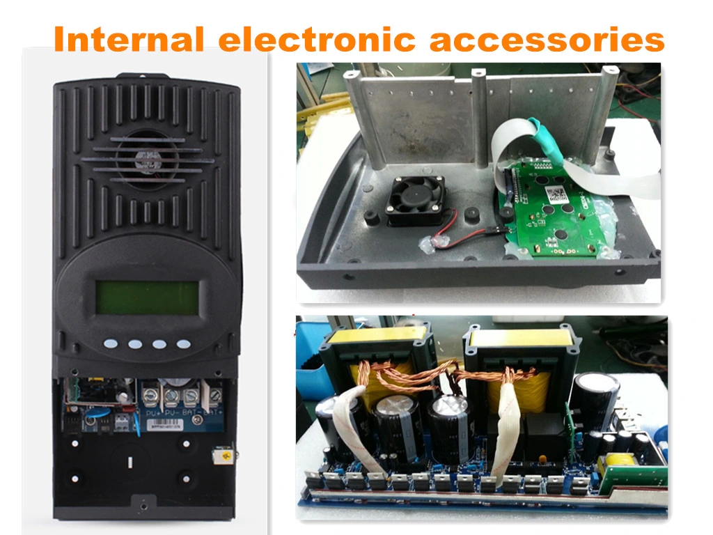 150VDC PV Panel Home System Intelligent LCD Solar MPPT Charger Regulator 60A 80A