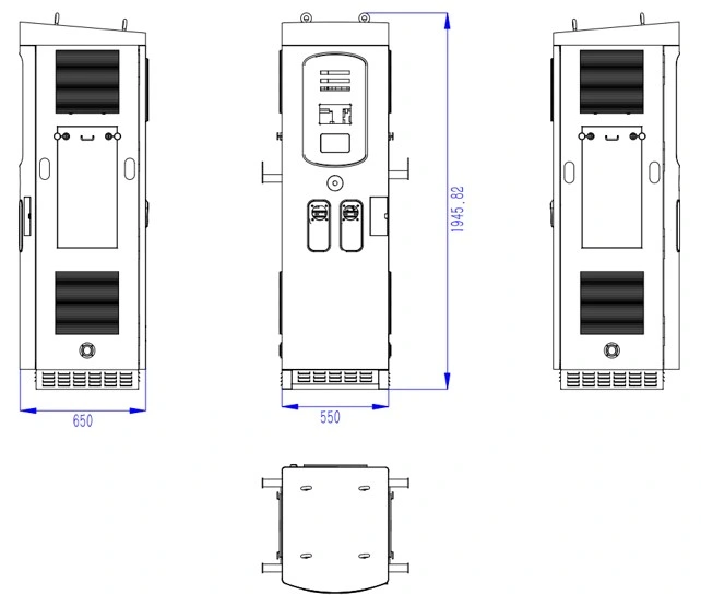 120kw/240kw DC Fast EV Charger Station Battery Charger Smart Charging Accessories Ocpp1.6 Residential EV Chargers