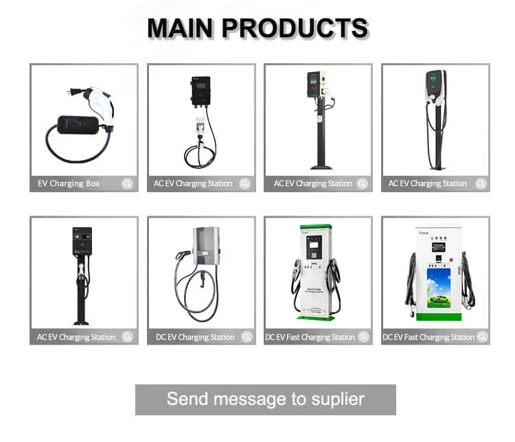 Amppal EV Charger with Dual Guns CCS 60kw-240kw Upright Charging Gun DC Fast Charger EV Charger