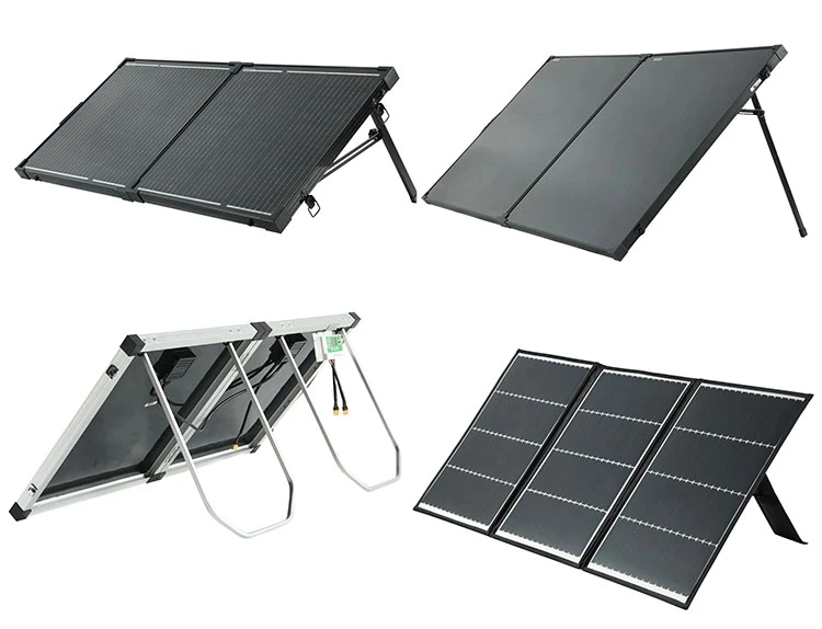 100W Foldable Solar Panel Charger for Cell Phone Camping Car Battery