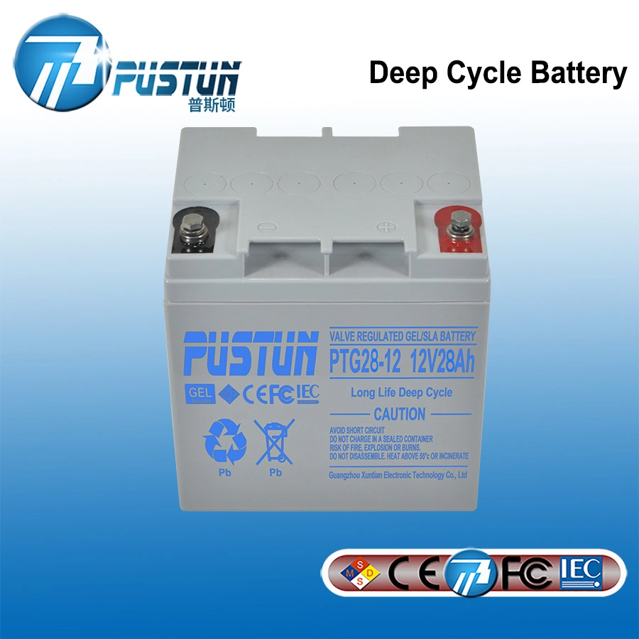 12V Valve Regulated Lead Acid Battery 28ah From China Factory