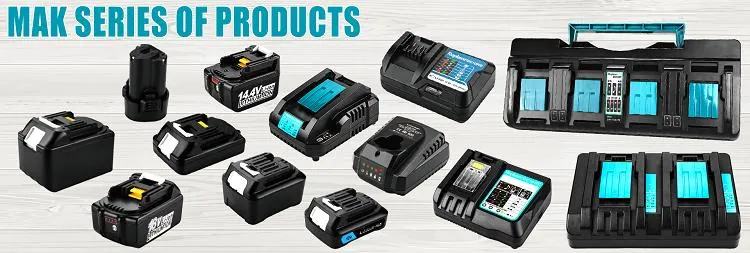 Li-ion Power Tools Battery Charger DC18RC Replacement for Makita 14.4V 18V Cordless Drill Charger for Makita Bl1830 Bl1840 Bl1850 Bl1860 Charger