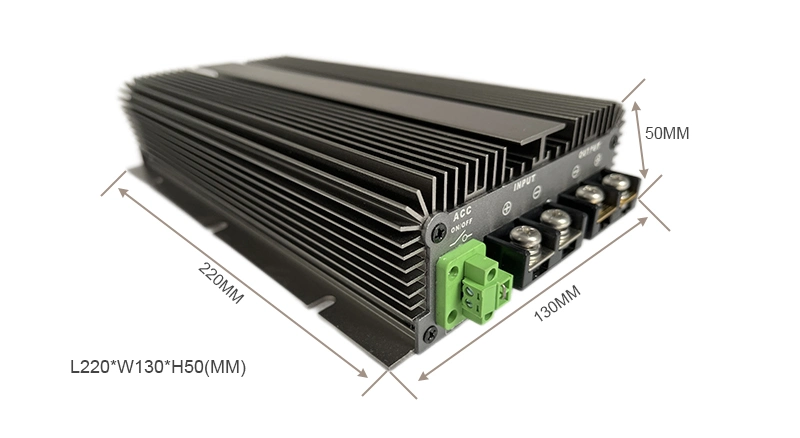 Factory Price Charging 36V Rvs/ Truck / Boat Life-Po4 Battery DC 12V to DC 43.8V 10A DC-DC Battery Charger with Acc Switch