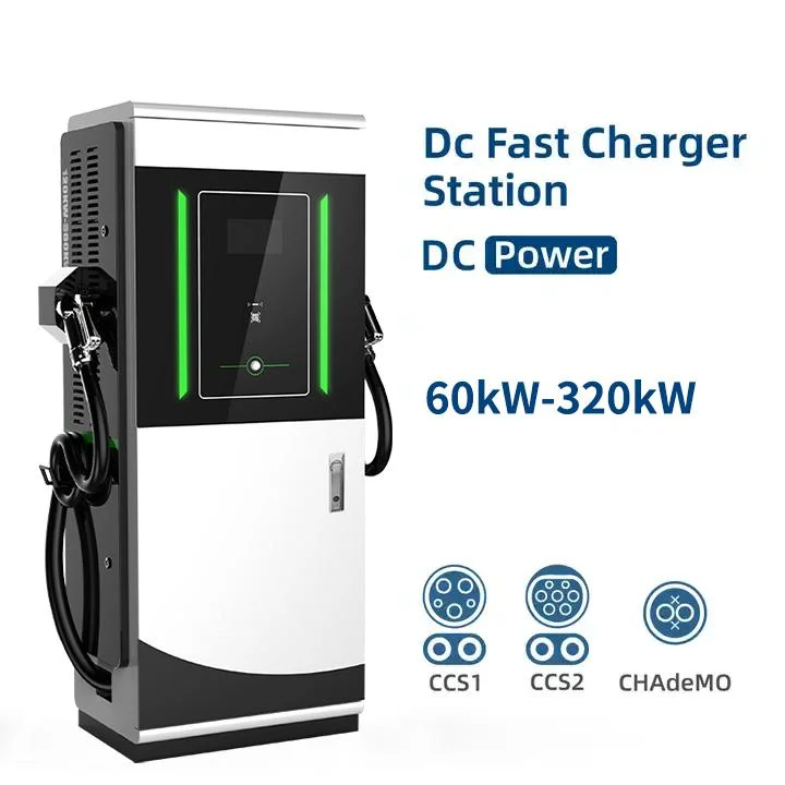 Fast Commercial DC EV Charger Station CCS1 CCS2 Ocpp EV Charger