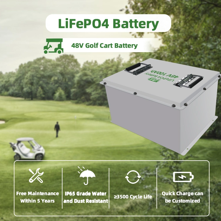 Golf Cart Battery 48V 100ah Lithium Battery 48V Golf Cart 48 Volt Golf Cart Battery