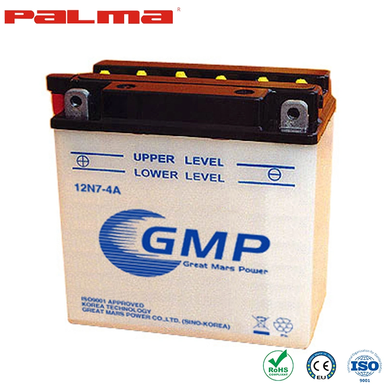Palma High Performance Charge Lead Acid Batteries China Factory Yb2.5-C Motorcycle Lead-Acid Battery Cylindrical Battery Motorcycle Starting Battery