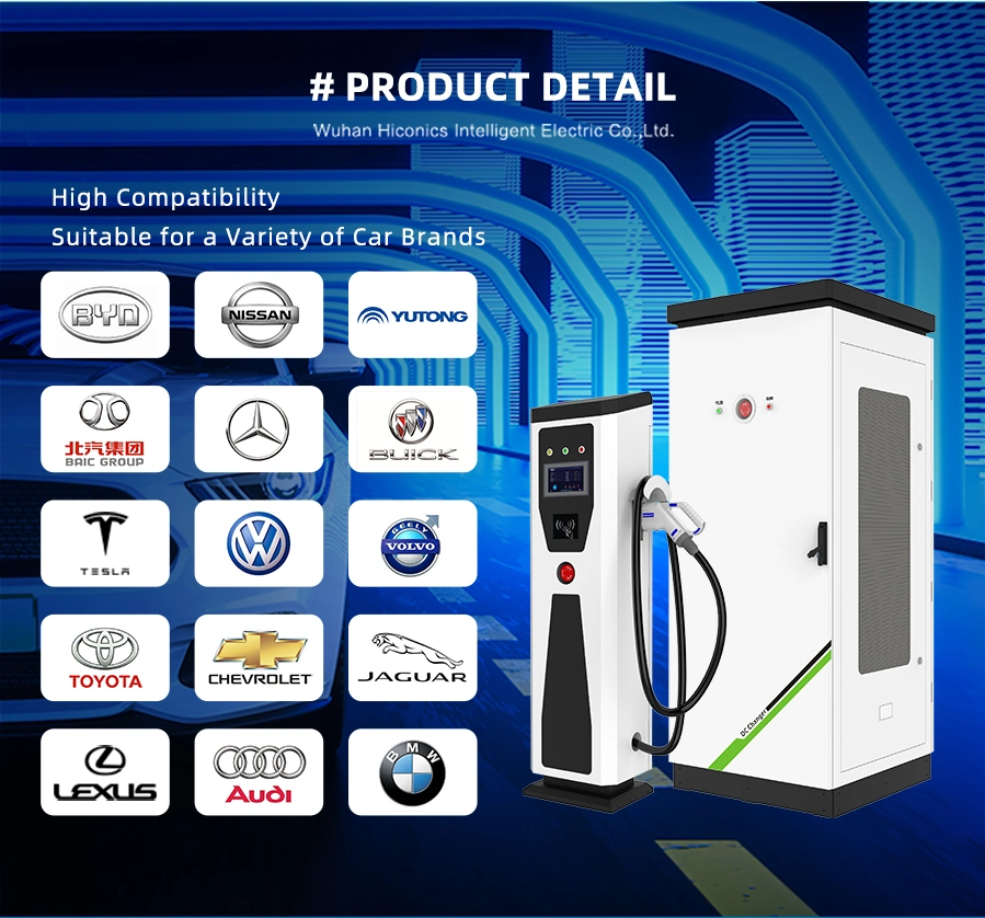 360kw Split Type DC Fast EV Charging Station IEC 62196 Auto EV Charger High Power Charger