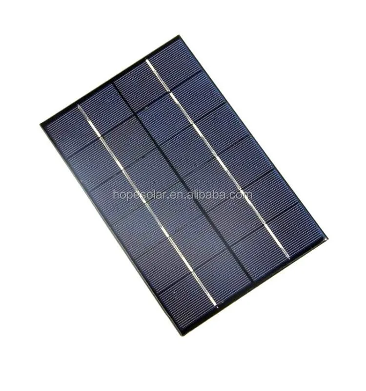 4W 6V Solar Cell Monocrystalline Solar Panel Solar Module DIY Solar Charger for 3.7V Battery Sun Power Solar Panel