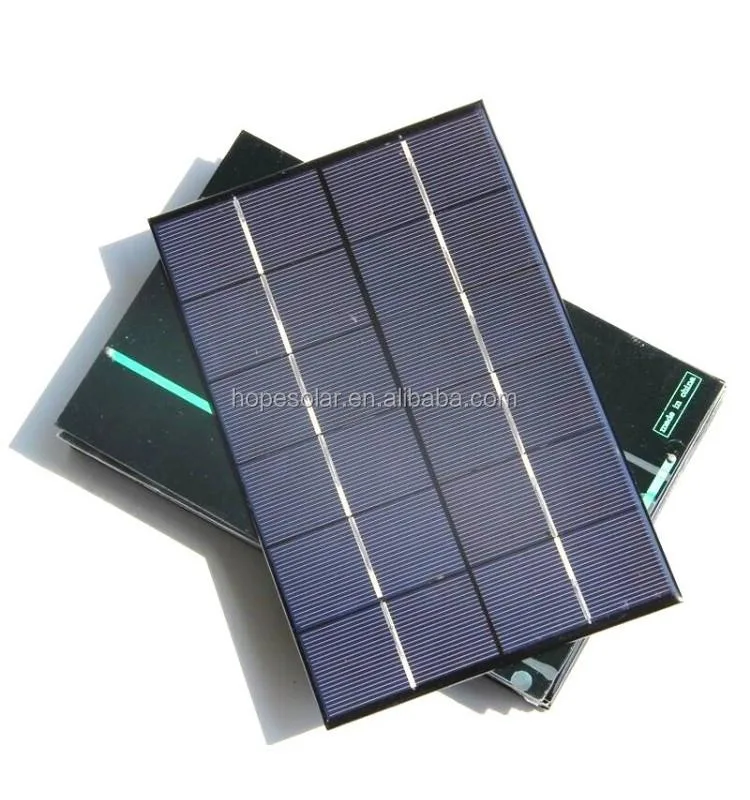 4W 6V Solar Cell Monocrystalline Solar Panel Solar Module DIY Solar Charger for 3.7V Battery Sun Power Solar Panel