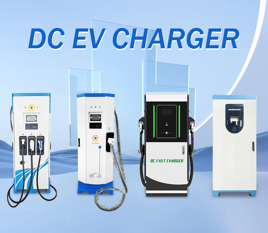 Fast Commercial DC EV Charger Station CCS1 CCS2 Ocpp EV Charger