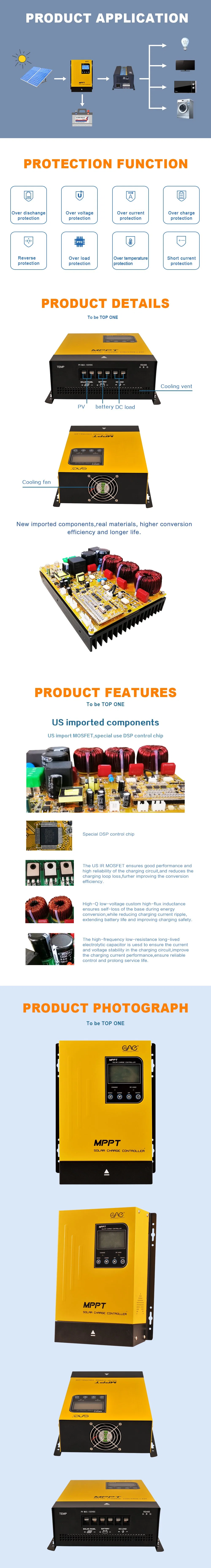 Solar Charger Controller for Solar Street Light System