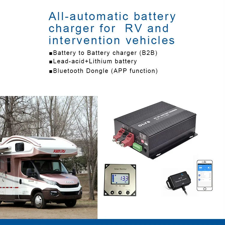 12V DC-DC B2b Smart Vehicle Battery Charger