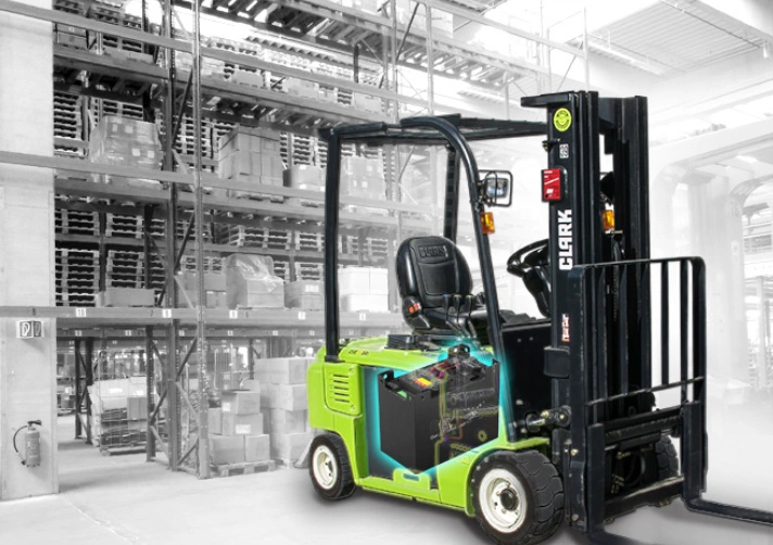 EV Charger Forklift Eco-Friendly LiFePO4 Lithium Battery with BMS Battery Managemenr System (24V 100A)