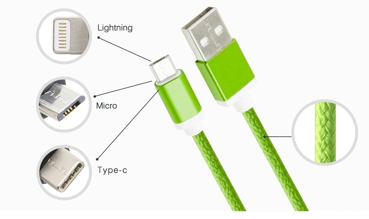 ABS Material 5V1a Car Charger with Micro USB Cable