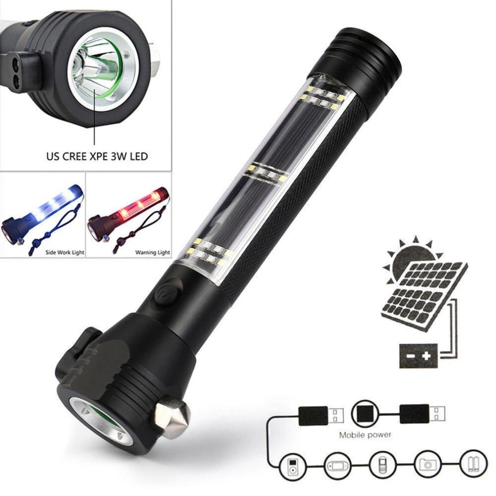 Multifunctional Solar Torch and Hammer (RS-4000)