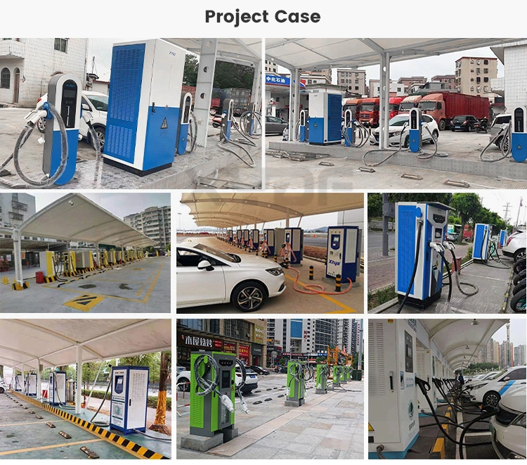 Xydf Double Gun CE Approved 360kw DC EV Multiple Standard Charger with CCS1 CCS2 Chademo EV Charge Station