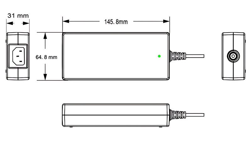 Battery Charger 5s 15V 16V 9A 10A 180W Car Charger DC 18V/18.25V 9A 10A for LFP LiFePO4 LiFePO 4 Battery Pack Chargers