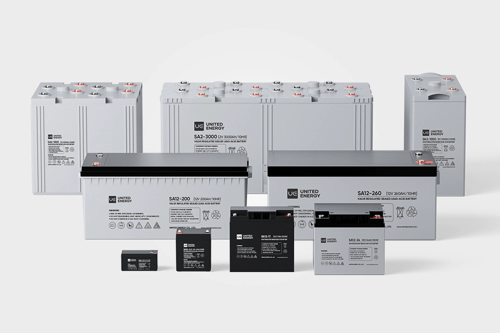 Ue AGM Gel Lead Acid Batteries 12V 24V 90ah 200ah Sealed Rechargeable Battery