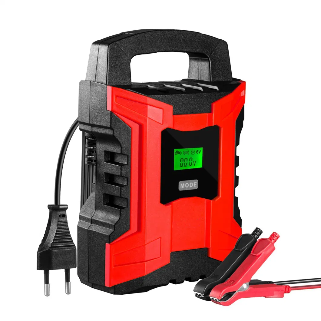 Battery Charger 6V/12V 2A/10A 7-Stage Smart Charger with Waterproof