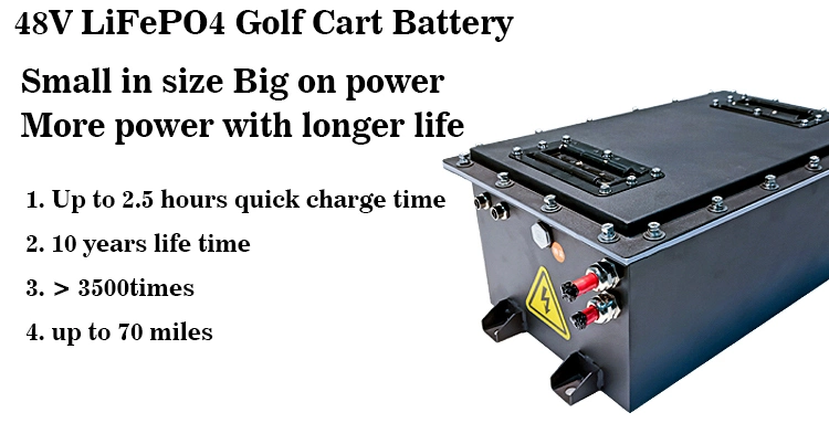 Good Quality 48 Volt 80ah100 Ah Lithium Battery Pack, LiFePO4 Battery 72V 5kwh, 48V Lithium Ion Battery Pack for Golf Cart