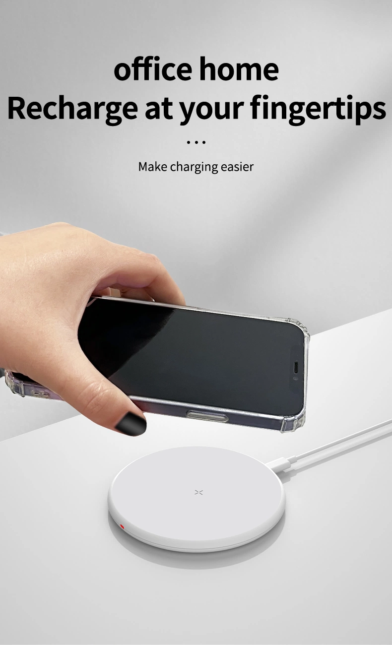 Qi Certified Wireless Charger 10W 15W Portable Qi Wireless Charger Cell Phone Charging Pad Battery Charger