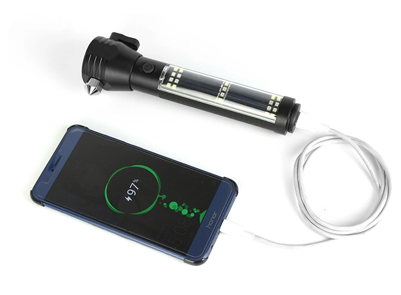 Multifunctional Solar Torch and Hammer (RS-4000)