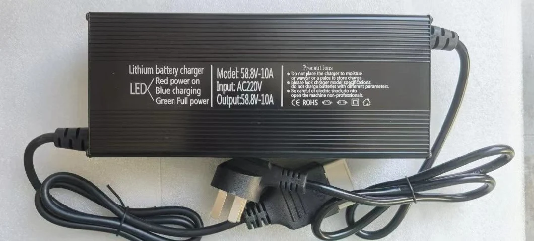 48V Electric Scooter Smart Charger 54.6volt Lithium Battery Chargers