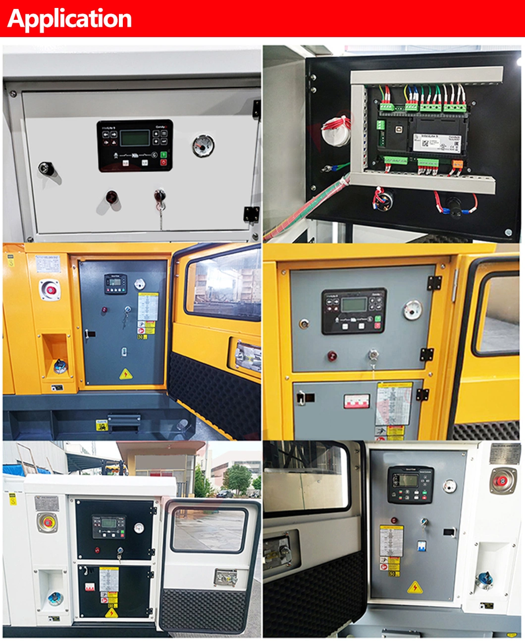 Hot Sale Electric Genset Generator Smartgen Battery Charger 12V/24V Bac06A for Diesel Standby 12 Volt Generator Set Replace