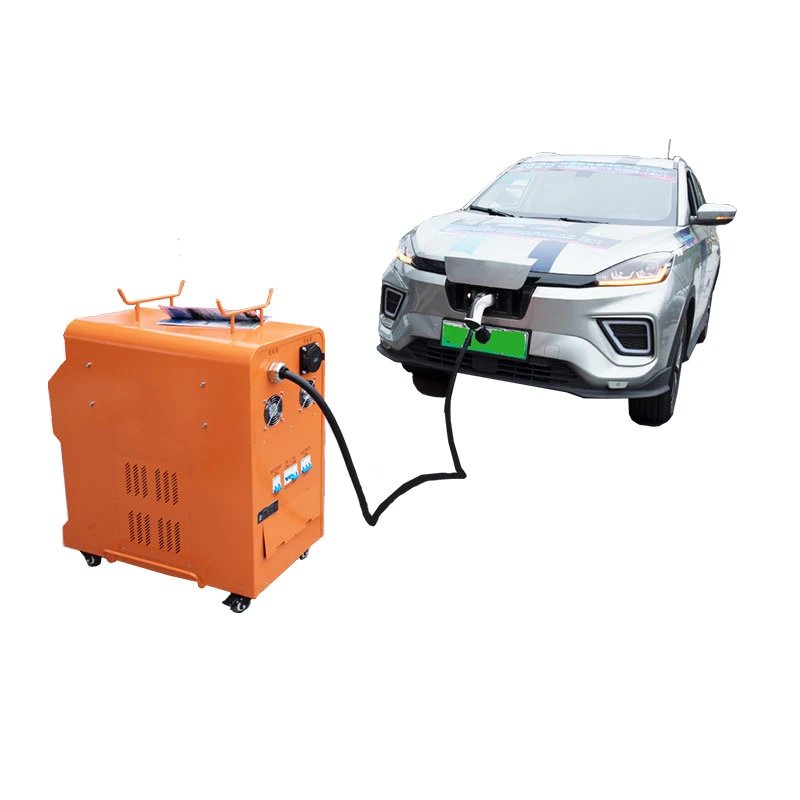 10kw Mobile Charger Pile Home Battery Storage Lithium Battery CCS1 CCS2 Energy Storage Vehicle